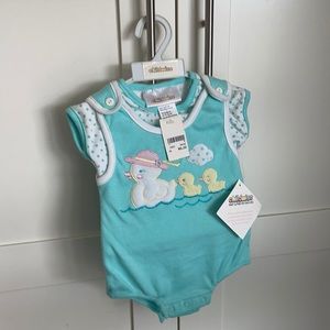 3-6mo two piece baby outfit